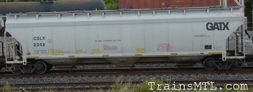Car/wagon CGLX2342 right side / coté droit